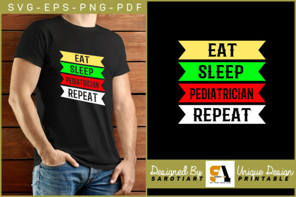 Eat Sleep Pediatrician Repeat Retro SVG: A Guide to Choosing and Using Your Digital Design