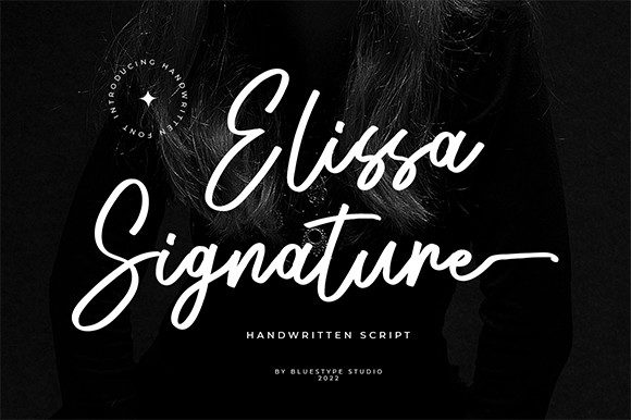 Elissa Signature: The Sweet Script for Authentic Design