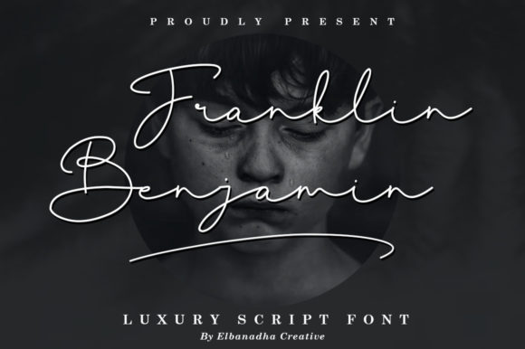 Franklin Benjamin: The Signature Script for Modern Design
