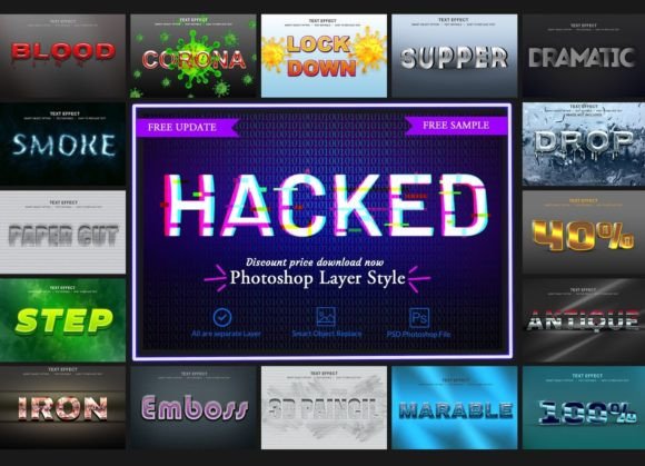 Photoshop Layer Style Bundle