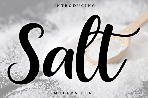 Salt Font: Elevate Your Designs with Fresh Style