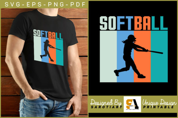Softball Design: Creative Digital Files for Game Lovers