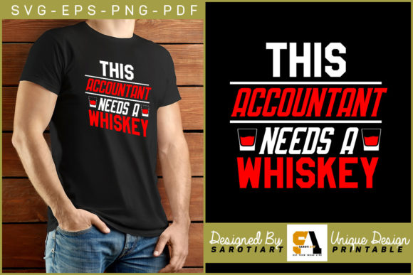 This Accountant Needs a Whiskey Design