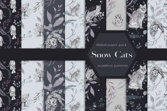 Winter Snow Cats Digital Papers Pack Png: A Strategic Asset for Creative Workflows